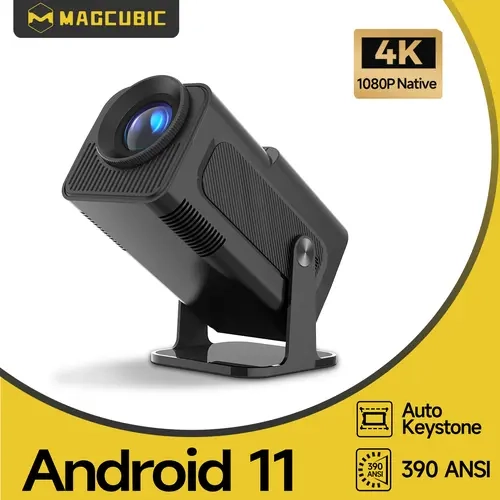Magcubic HY320 Projector Native 1080P 4K Videosource Supported  Android 11 Wifi6 BT5.0 Allwinner H713 Projetor #tiktokshopstockup