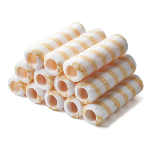 VEVOR 12-Pack 9" High-Density Microfiber Paint Roller Covers Kit, 3/8" Nap Thickness, Even Coverage, Excellent Absorption, Fits 9" Roller Frames, for Walls, Easy-to-Clean Home Supplies