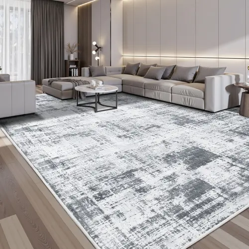 FAMVAL Large Area Abstract Rugs Machine Washable Foldable Non-Slip Vintage Boho Soft Carpet for Living Room Bedroom Home Office Decor Christmas gifts giftideas