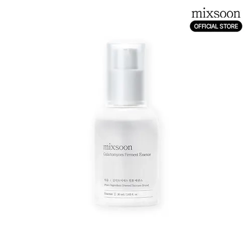 [mixsoon Official] Galactomyces Ferment Essence - 1.01 fl.oz/30ml Lightweight Organic Korean Skincare Serum for Radiant Glass Skin