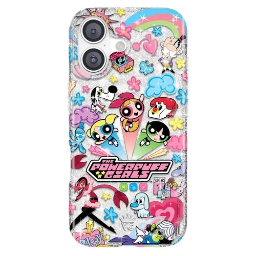 The Powerpuff Girls Girl Power iPhone Case - Trendy & Stylish MagSafe-Compatible Phone Cases with Shockproof Protection Drop-tested Cases for Iphone