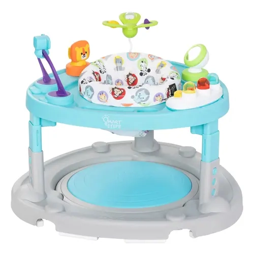 Smart Steps® Bounce N’ Glide Jungle Life Versatile 3-in-1 Activity Center Walker w/ Removable STEM Learning Toys