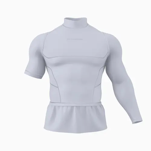Left Arm Long Turtleneck Compression+ Shirt