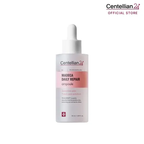 [Centellian24] Madeca Daily Repair Centella Serum - 1.69 fl oz (50ml), 20000ppm TECA DERM, Moisturizing, Barrier & Day-Night Repair, Adult Targeted, 30-Month Shelf Life, Korean Skincare Serum & Essence