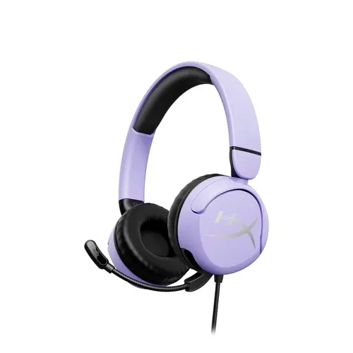 HyperX Cloud Mini Wired Gaming Headset - Adjustable with Rotating Earcups, PC Headset with Mic, Lightweight Gaming Peripherals, Faux Leather for Easy Transport or Storage