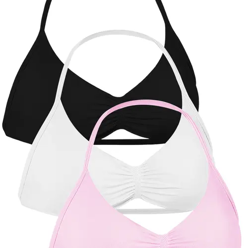 Women's Seamless Camisole Backless Sports Bra, Quick-Dry Running Gym Workout Top, Breathable Tight-Fit Exercise Underwear, All Seasons