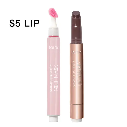 tarte day to night lip kit - maracuja juicy melt mask & lip plump