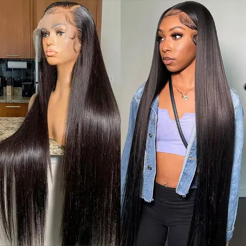 Bling Hair Wigs Straight 13x4 13x6 Hd Lace Front Human Hair Wigs Transparent Lace Frontal Wig for Women Pre Plucked Natural Hairline 12-36 Inch 180% Density SoHoChic Style #tiktokshopstockup #SohoChic