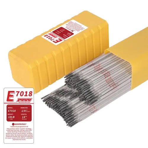 PUWU Low Hydrogen Potassium Carbon Steel Welding Electrode, 1/8"-3/32" Sizes, 10LB High Performance Tool, Welding Accessories for Precision Projects