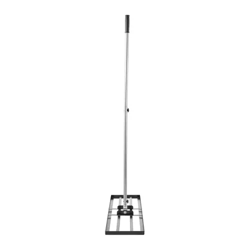 VEVOR Lawn Leveling Rake, Durable Gardening Tools, 83.9in 180° Rotate Grip, 36x10in Ground Plate, 3-Stage Adjustable Handle, Corrosion-Resistant Carbon Steel Soil Leveler, No Lifting Effort-Saving 10.25lb Tool for Yard, Golf Course, Easy to Assemble