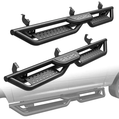 YITAMOTOR 6" Running Boards fits 2010-2024 Toyota 4Runner Off-Road Trail Edition, 2014-2024 SR5 / TRD Pro, Bolt-on Side Steps Steel Nerf Bar
