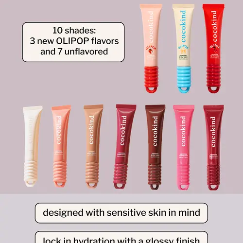 [cocokind] Ceramide Lip Blur Balm | Hydrating Tinted Lip Balm | Ceramide + Peptides | Nourishing & Glossy Finish