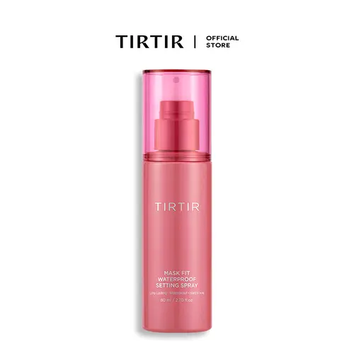 [TIRTIR Official] Mask Fit Waterproof Setting Spray - Flawless, Long Lasting, Matte Makeup, Not Greasy Sensitive but Soothing