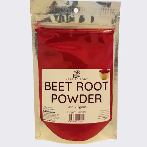 Beet Root Powder - 4oz and 1lb | Beta vulgaris | Wildcrafted | Herb To Body