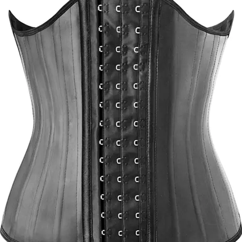 Women's 1 Piece Adjustable Hook And Eye Waistband Waist Trainer Waist Cincher, Solid Backless, Tummy Control Corset for Women