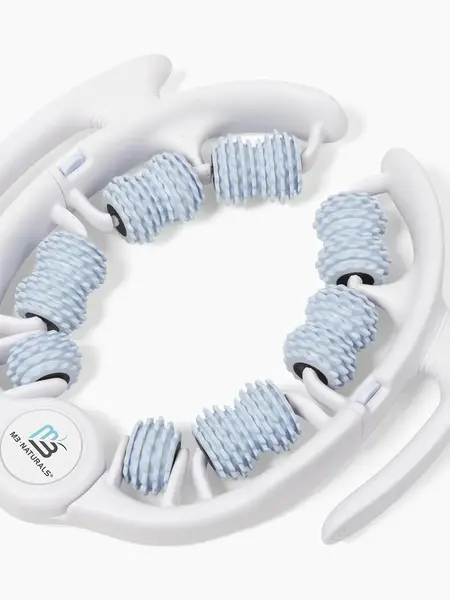M3 Naturals Anti Cellulite Roller & Lymphatic Drainage Massager - Fascia Blaster for Contoured & Smoother Skin - Tool for Sore Arms, Legs, Stomach & Buttocks - Body Care - Pilates Equipment Blood Flow Daily Cosmetic
