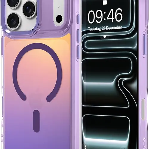 Luxury Soft TPU Slim Translucent Matte Magnetic Wireless Charging Shockproof Phone Case Accessories For iPhone 18 Pro Max/18 Pro 17 16 15 14