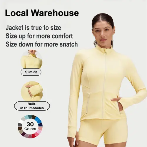 GLOWMODE FeatherFit Slim-It Streamline Performance Jacket Only