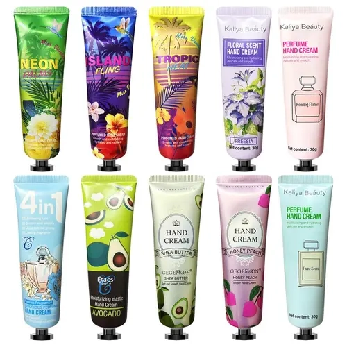 Nourishing Portable Hand Cream - Refreshing Skin Health Lotion for Adults, Random Scent, Compact, Supports Hand Skin Care and Hydration