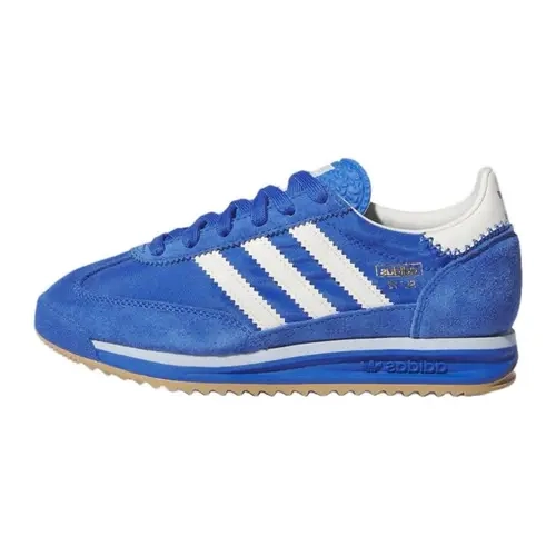 Adidas SL 72 RS Blue Gum Youth & Women’s Trendy Casual Sneakers, Featuring a Retro-Inspired Design, Low-Top Silhouette, Stylish Blue-Gum Colorway, Comfortable Fit, and Versatile Everyday Appeal.