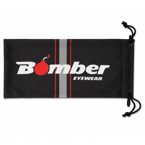 Bomber Eyewear Unisex Soft Microfiber Drawstring Pouch - Eyewear Storage Bag, Keeps Glasses Secure, Protects from Scratches, Fits Most Sunglasses, Home Organizer Supply