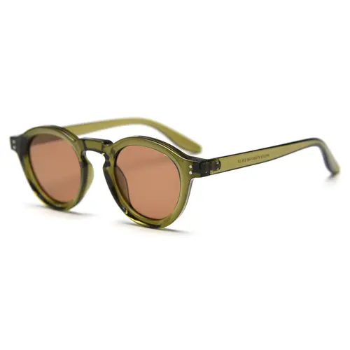 Retro Round TR90 Polarized Sunglasses for Women Mens Cat Eye Vintage Sun glasses Thick Frame Luxury Design Eyewears Eyeglasses Fashion