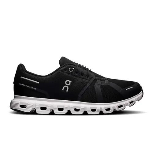 On Cloud 6 Black White  Men's Fashion Shoes New