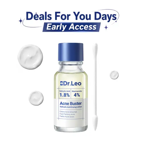 Dr.Leo Drying Lotion | Pimple Treatment & Body Acne Treatment | Visibly Shrinks Pimples in 24 Hours & Helps Fade Acne Marks in 7 Days | With 1.8% Encapsulated Salicylic Acid, 4% Niacinamide & 10% Sulfur (20ml) #DealsForYouDays,beachoutfits