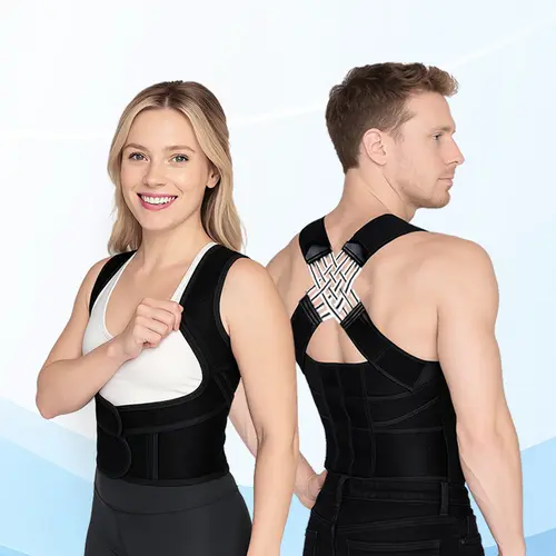 Adjustable Posture Corrector Back Brace Shoulder Straightener with Shoulder Support for Back Pain Relief for Men and Women Belts