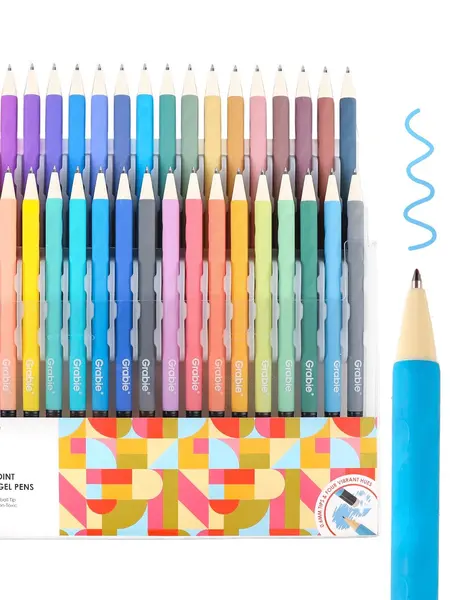 Grabie Erasable Gel Pen Set Medium Point Pens with Eraser for Everyday Use & Educational Purposes, for planner, students, teachers, nurses and artists, magical pen, DealsForYouDays