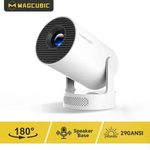 [US Warehouse] Magcubic HY300Pro+ Projector Android 14 Allwinner H726 8K 4K Videosource Supported  Native 1280*720P 290ANSI WIFI6 BT5.4 Built-in Speaker Home Cinema Portable Smart Upgraded HY300Pro Mini #tiktokshopstockup