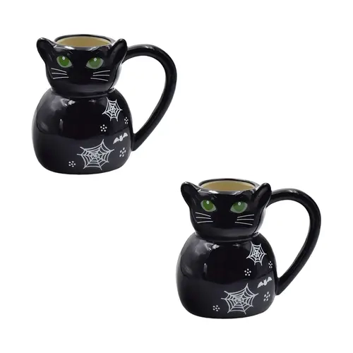 Temp-tations Seasonal Set of (2) 18-oz Character Mugs