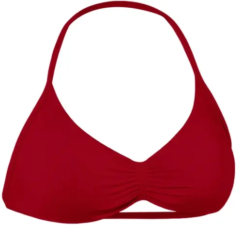 Women's Solid Backless Halter Sports Bra, Breathable Comfortable Strappy Wireless Sports Bra, Ladies Sportswear for Indoor Outdoor Wear, Workout Bras, Gym Sports Bra