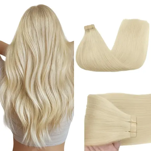 GOO GOO Tape in Hair Extensions Human Hair Extensions Natural Straight, 20PCS/Pack, 14-24inch 50G Seamless Tape in, Invisible Tape in Hair Extensions Silky Remy Human Hair #sohochic #TikTokShopFallDealsForYou
