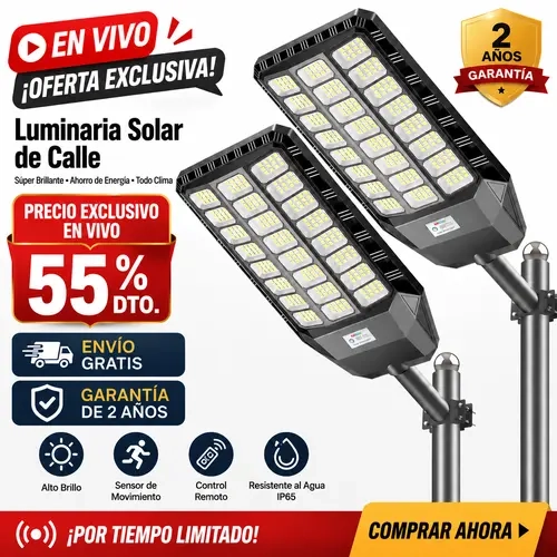 Hykoont Solar-Powered Outdoor Security LED Light - Motion Sensor, Remote Control, Rechargeable Light Bulbs, Waterproof, Adjustable, Linkable, Auto Shut-Off, Easy Installation, Hybrid Solar-Panel Security Lighting for Parking Lot, Patio