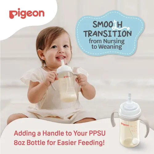 Pigeon Baby Bottle Handles (Only for PPSU Bottles 8.1Oz)