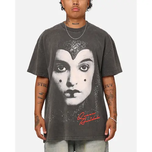 Star Wars Queen Amidala Heavyweight T-Shirt Black Wash