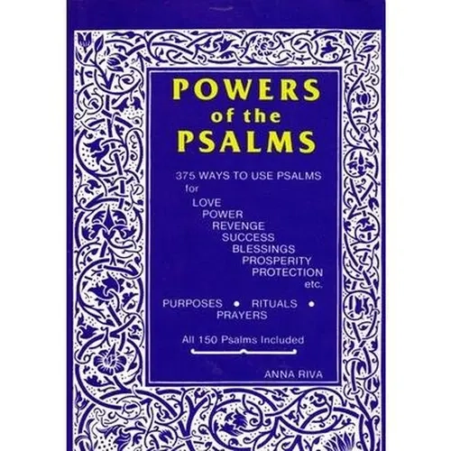 Powers of the Psalms English Religious Soft-Cover Trade Paperback - Anna Riva, Lushena Books, Prayer Journal, 0.35lb, 8.43in H x 5.2in L x 0.47in W, Easy Reading (Religion & Inspiration, Humanities & Social Sciences)