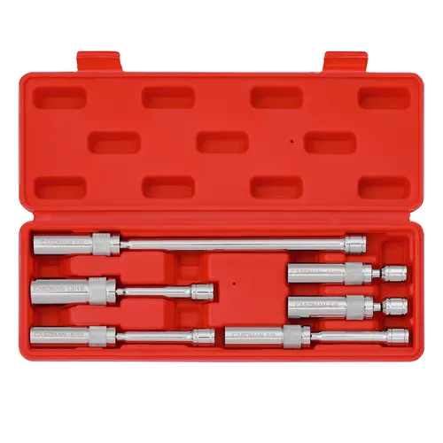 6PCS 3/8-Inch Drive Magnetic Swivel Spark Plug Socket Set, Thin Wall, Include 9/16-Inch, 5/8-Inch, 13/16-Inch, 14mm， Socket, Length: 4-Inch, 6-Inch, 11-Inch, 12-Point, CR-V, DEALS FOR YOU DAY