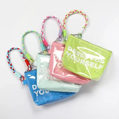 Blooming Jelly Waterproof DuPont paper Pouch Purse Women Bag Matching Wristlet#TikTokShopFallDealsForYou