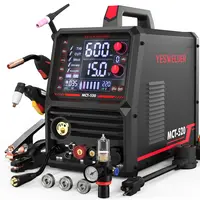 YESWELDER MCT-520 110/220V Welder  | MIG/Flux Core/HF CUT/HF TIG/Stick/Aluminum Spool Gun 6-In-1 Welding Machine | 200A MIG TIG MMA & 50A CUT