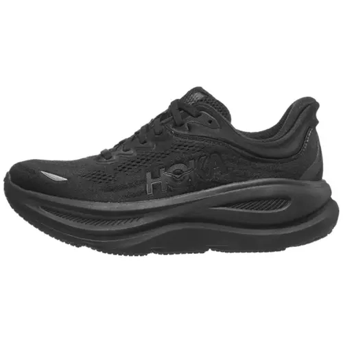Hoka One One Bondi 9 Triple Black Women's Fashion Shoes New
