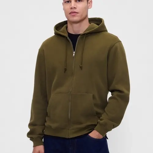 Gap Men's VintageSoft Zip Hoodie  - Gender Neutral