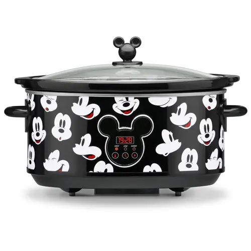 Disney Mickey Mouse 7-Quart Digital Slow Cookerwith Sound