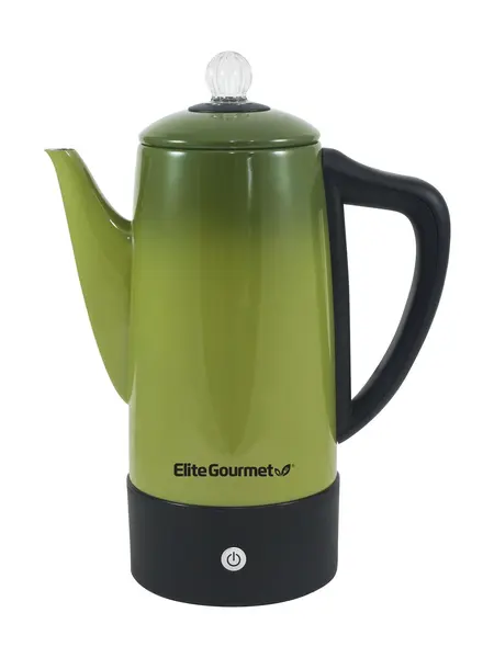 Elite Gourmet Stainless Steel 12-Cup Percolator