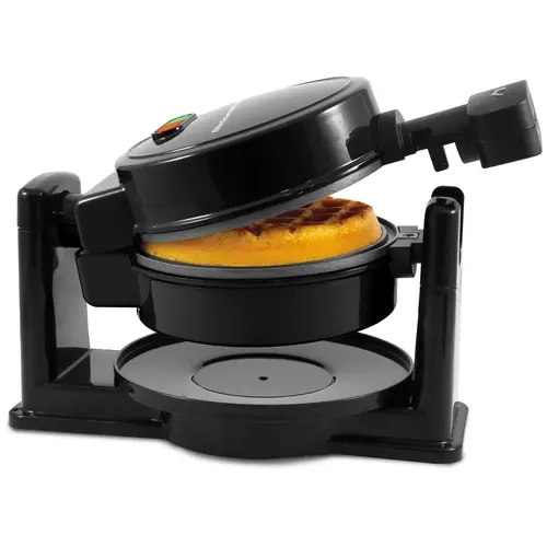 Elite Gourmet Flip Belgian 1.25" Waffle Maker
