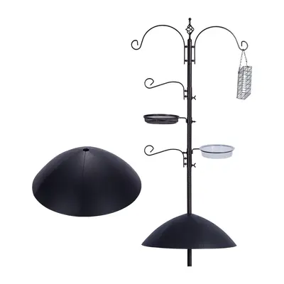 Heavy Duty Bird Feeding Station Kit with Squirrel Baffle