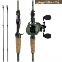 【Summer Wins】 KastKing Spartacus II Twin-Tip Fishing Rod and Reel Combo, Casting Combo, Fishing Poles and Reels Combo, KastFlex IM6 Graphite Blanks, 2-Piece Rods with Extra Tips SummerVibes