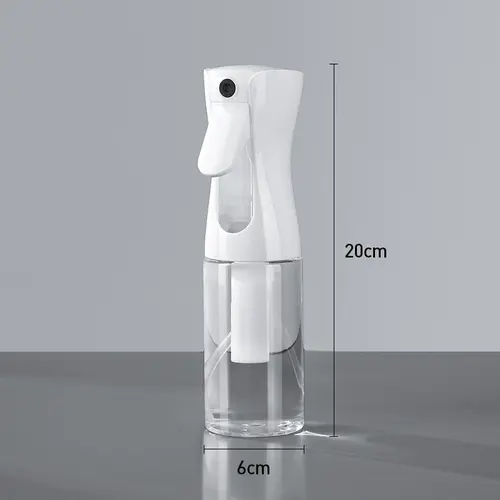 Unice Compact Portable Handheld Flip Lid Bottle - High-Quality Material Versatile Dispenser Bottle, Safe and Non-Toxic Reusable Plastic Refillable Reservoir, Fine Mist Spray for Makeup Water