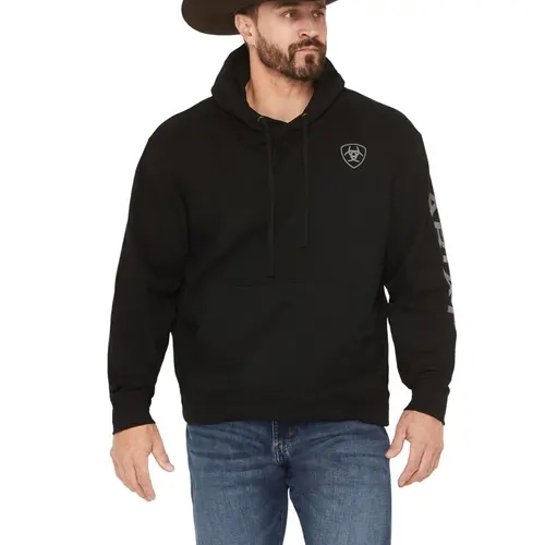 Ariat Men's Men'S Logo Graphic Hooded Sweatshirt - 10040815